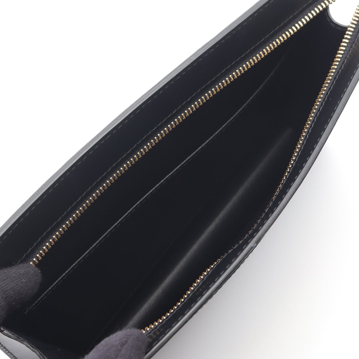 ポシェット オム エピ ノワール クラッチバッグ レザー ブラック ルイヴィトン バッグ LOUIS VUITTON