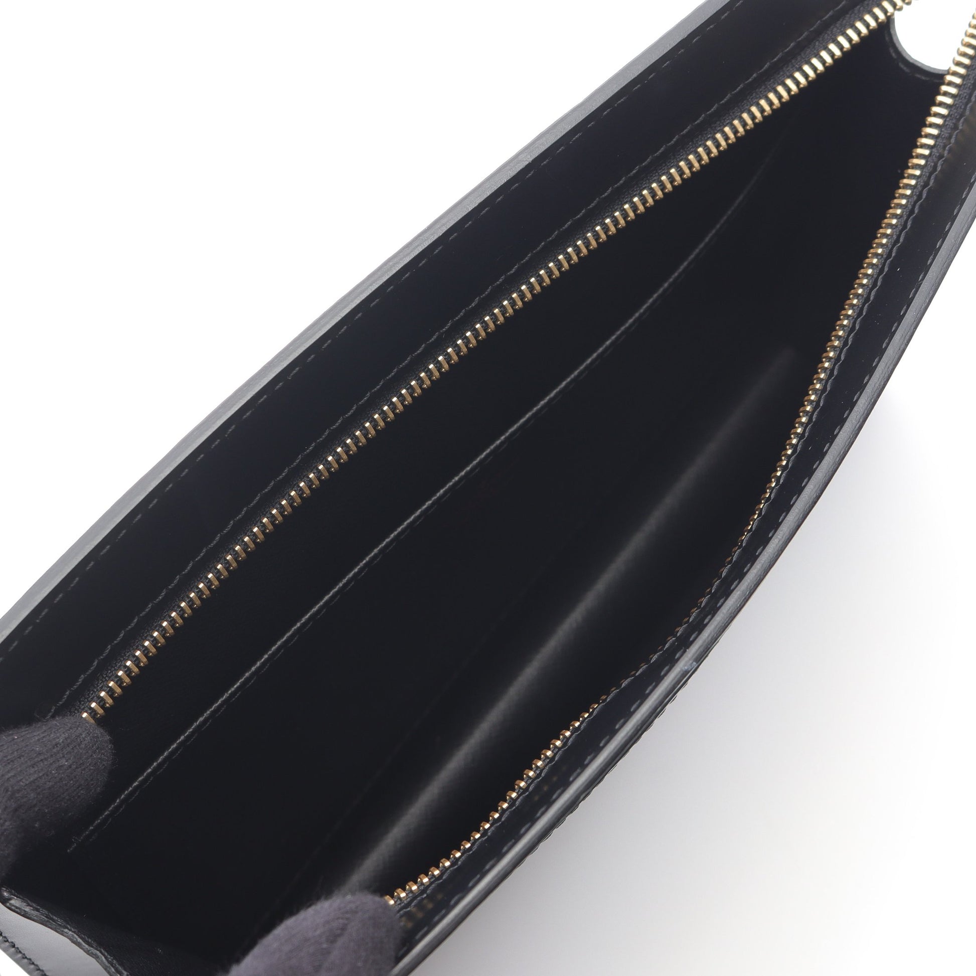 ポシェット オム エピ ノワール クラッチバッグ レザー ブラック ルイヴィトン バッグ LOUIS VUITTON