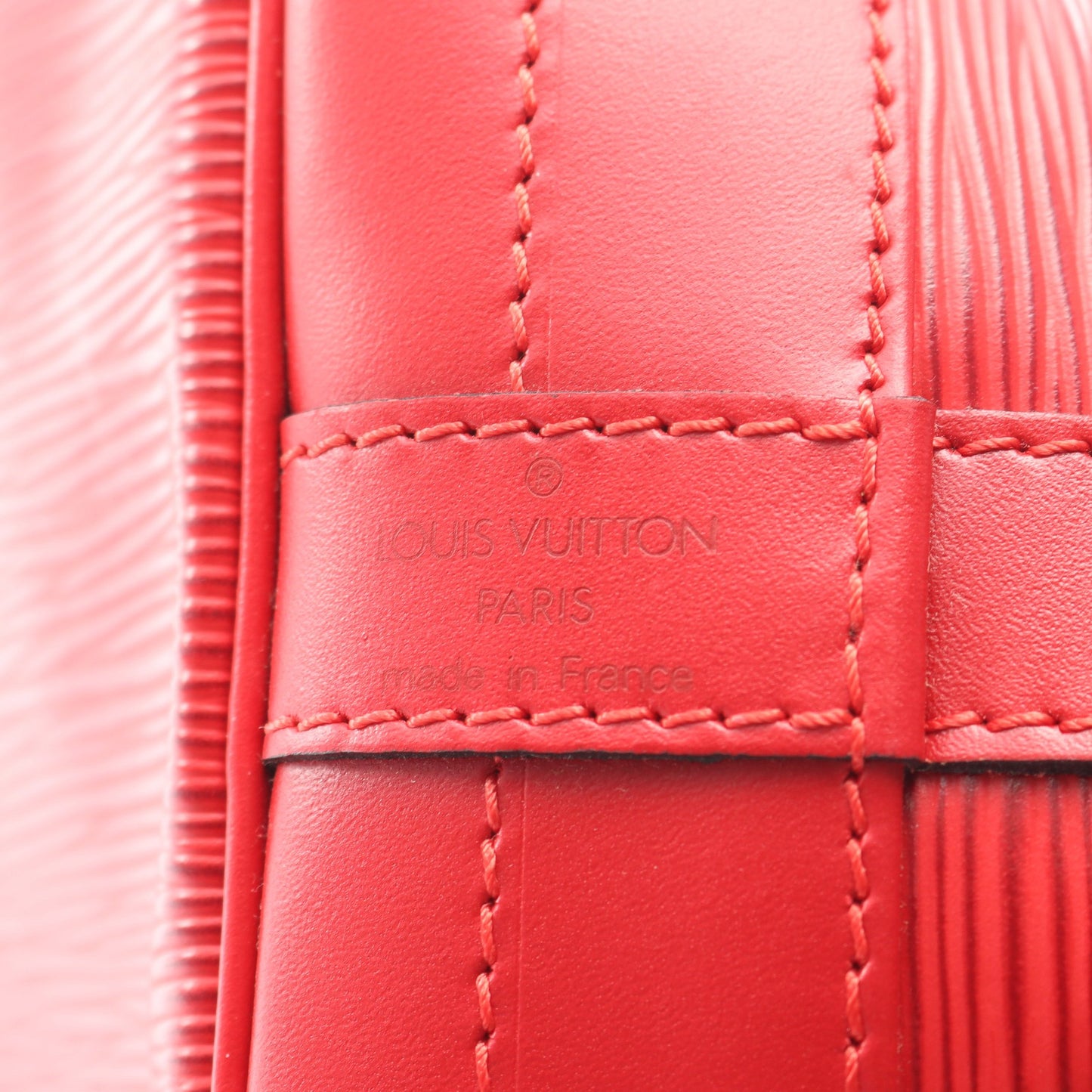 ノエ エピ カスティリアンレッド ショルダーバッグ レザー レッド ルイヴィトン バッグ LOUIS VUITTON