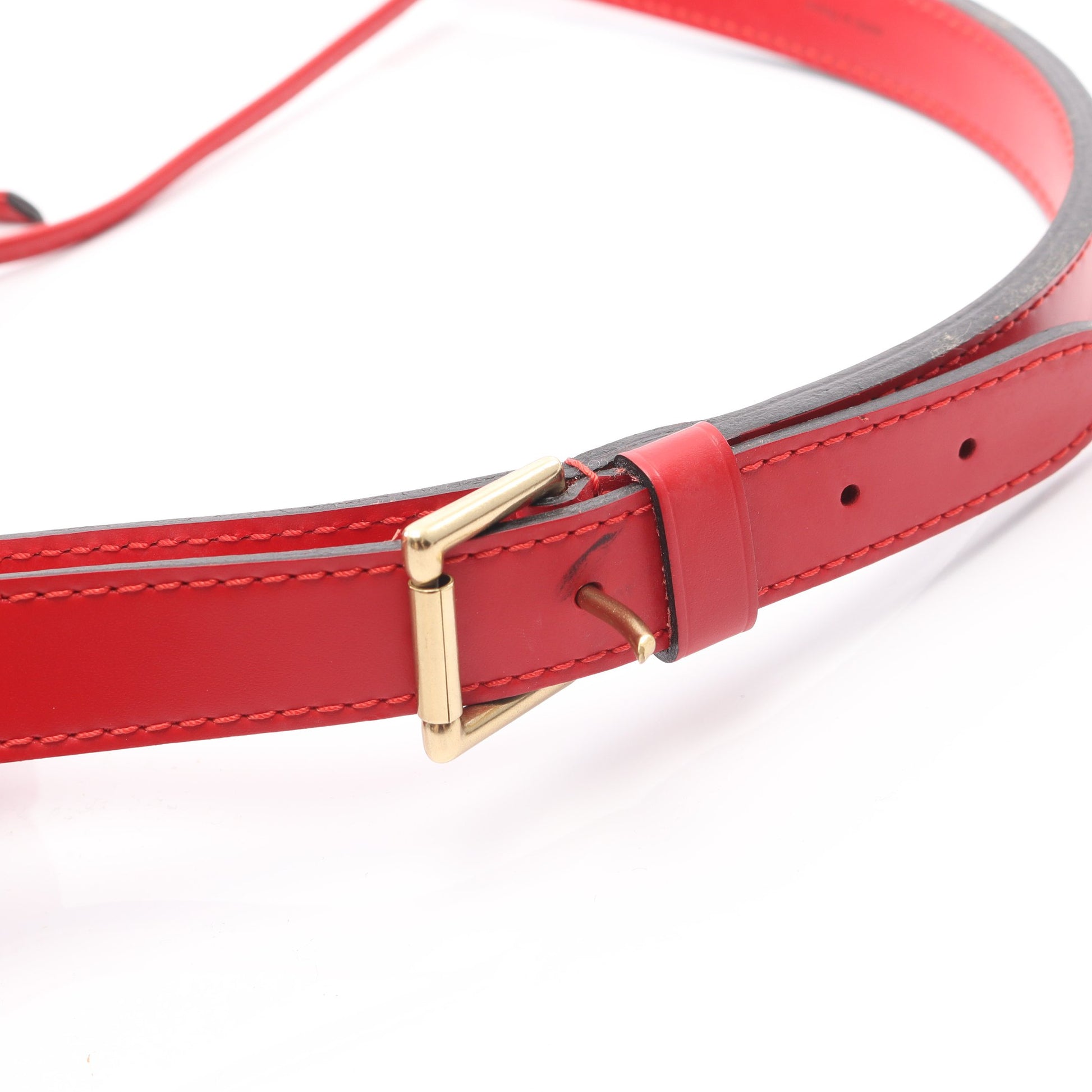 ノエ エピ カスティリアンレッド ショルダーバッグ レザー レッド ルイヴィトン バッグ LOUIS VUITTON