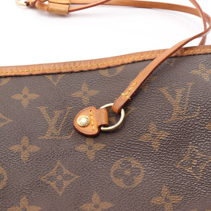 ネヴァーフルGM モノグラム ショルダーバッグ トートバッグ PVC レザー ブラウン ルイヴィトン バッグ LOUIS VUITTON