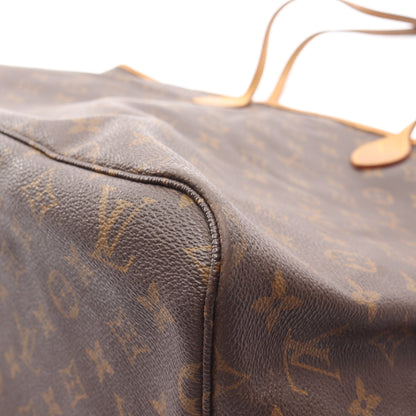 ネヴァーフルGM モノグラム ショルダーバッグ トートバッグ PVC レザー ブラウン ルイヴィトン バッグ LOUIS VUITTON