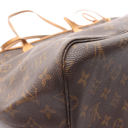 ネヴァーフルGM モノグラム ショルダーバッグ トートバッグ PVC レザー ブラウン ルイヴィトン バッグ LOUIS VUITTON