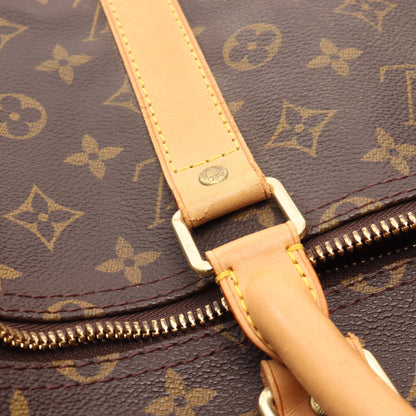 キーポル バンドリエール55 モノグラム ボストンバッグ PVC レザー ブラウン 2WAY ルイヴィトン バッグ LOUIS VUITTON