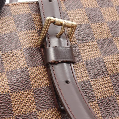 チェルシー ダミエエベヌ ショルダーバッグ トートバッグ PVC レザー ブラウン ルイヴィトン バッグ LOUIS VUITTON