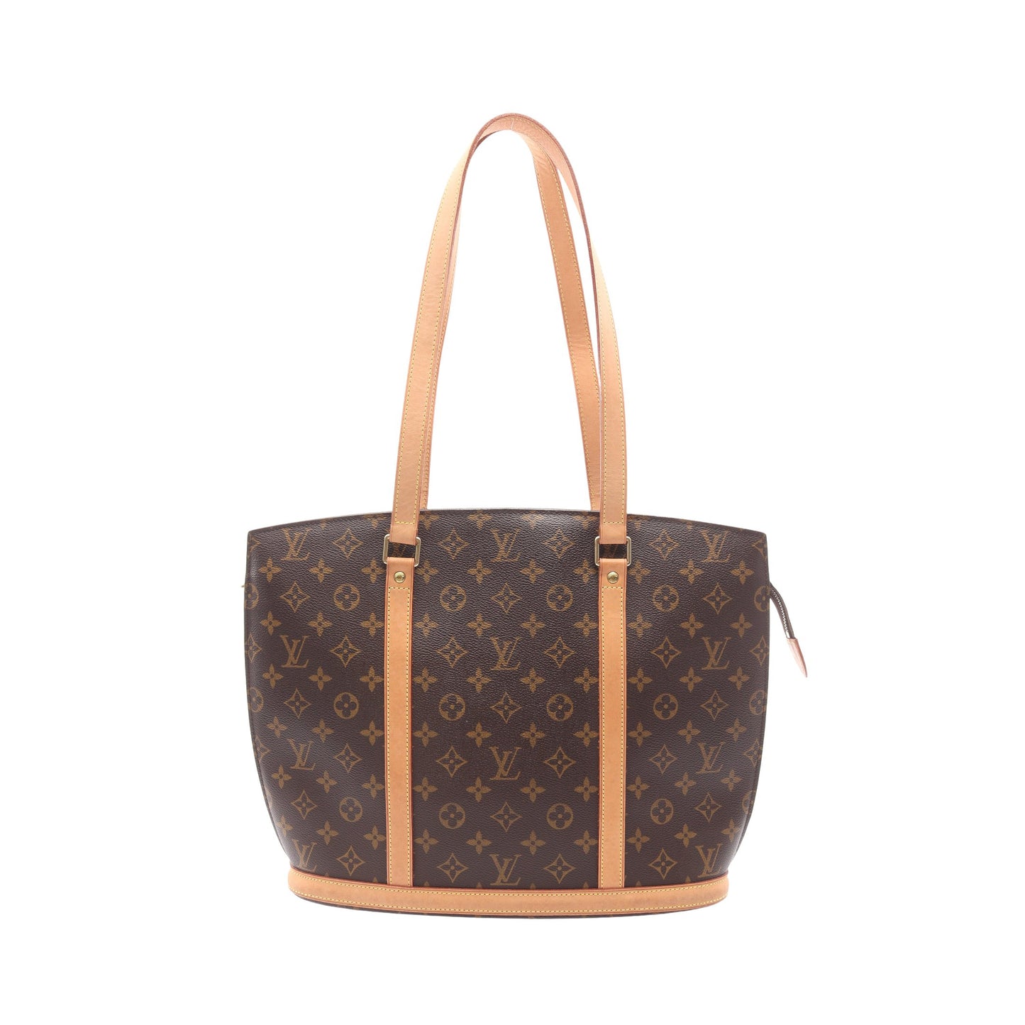 バビロン モノグラム ショルダーバッグ PVC レザー ブラウン ルイヴィトン バッグ LOUIS VUITTON