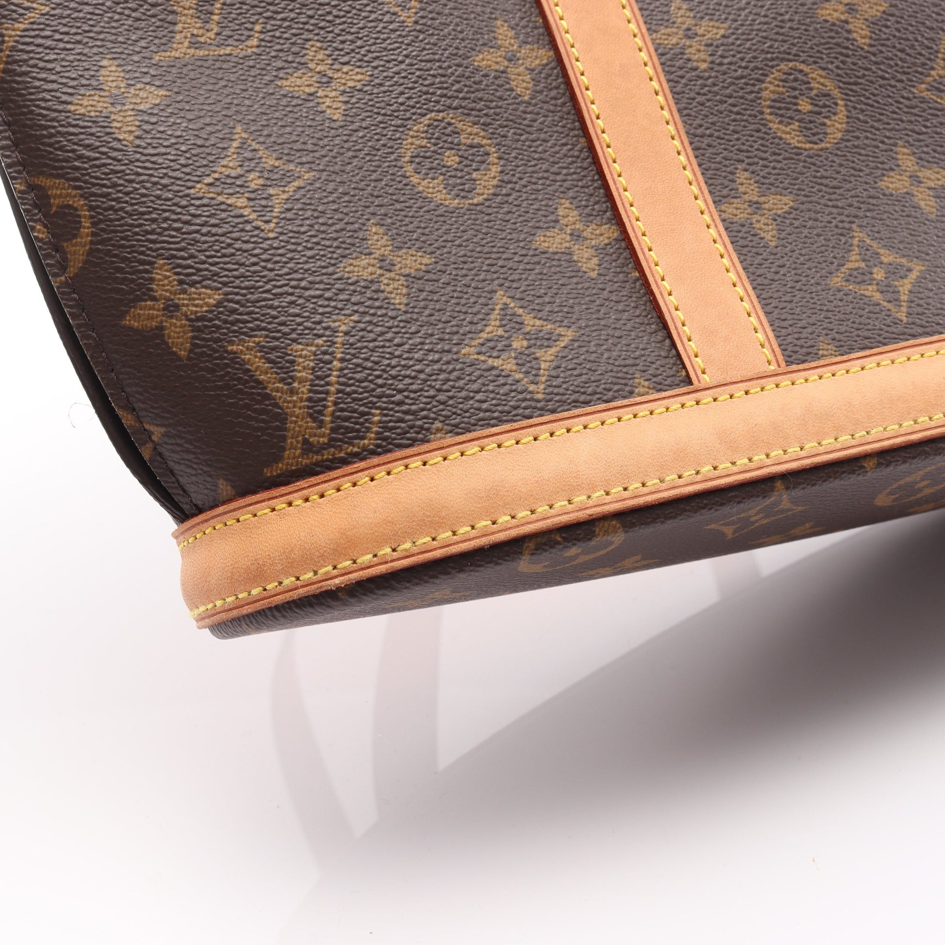 バビロン モノグラム ショルダーバッグ PVC レザー ブラウン ルイヴィトン バッグ LOUIS VUITTON