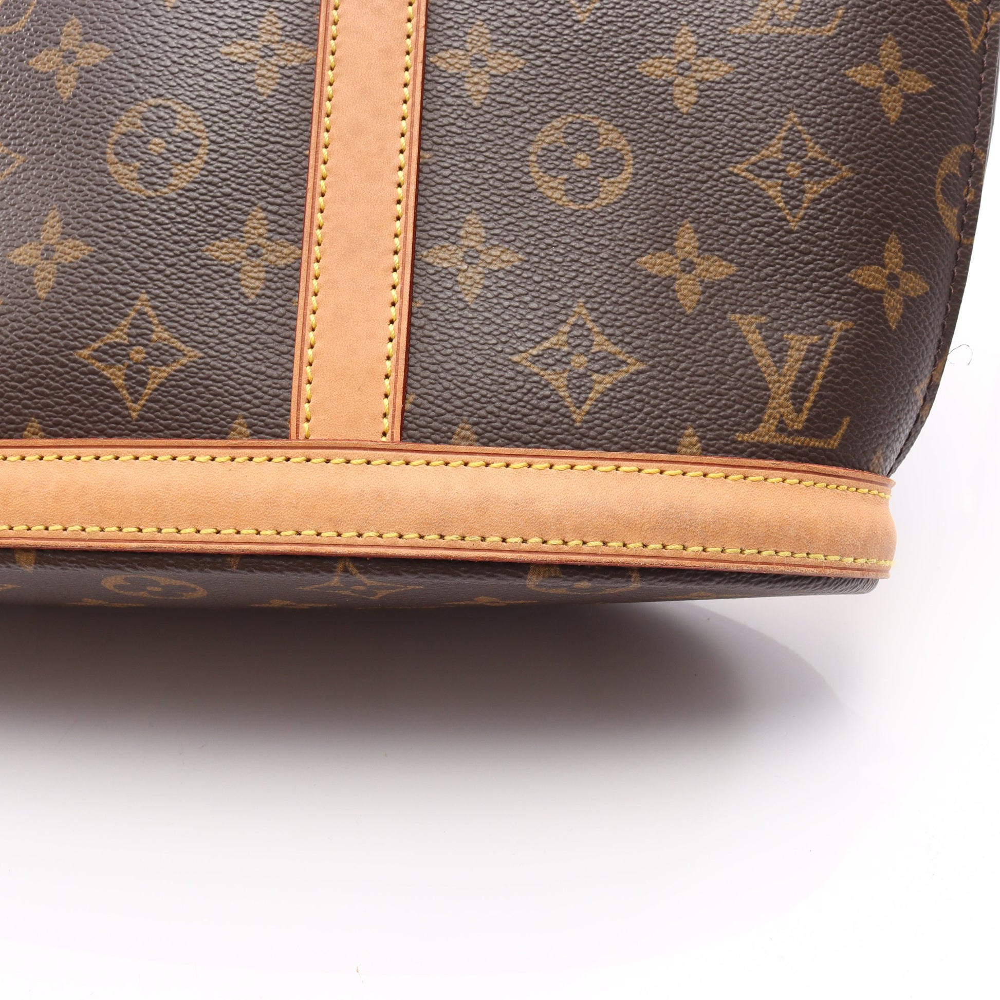 バビロン モノグラム ショルダーバッグ PVC レザー ブラウン ルイヴィトン バッグ LOUIS VUITTON