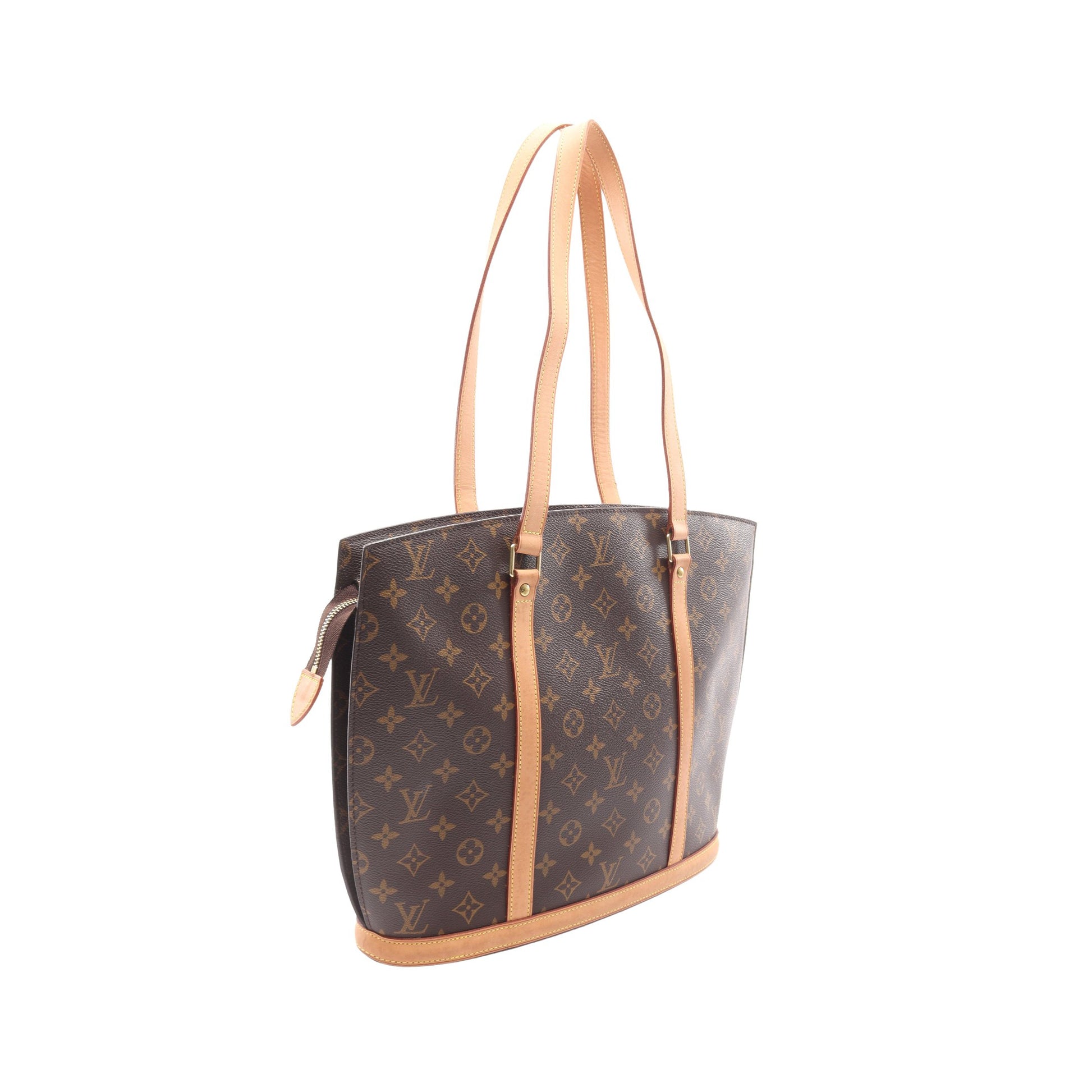 バビロン モノグラム ショルダーバッグ PVC レザー ブラウン ルイヴィトン バッグ LOUIS VUITTON