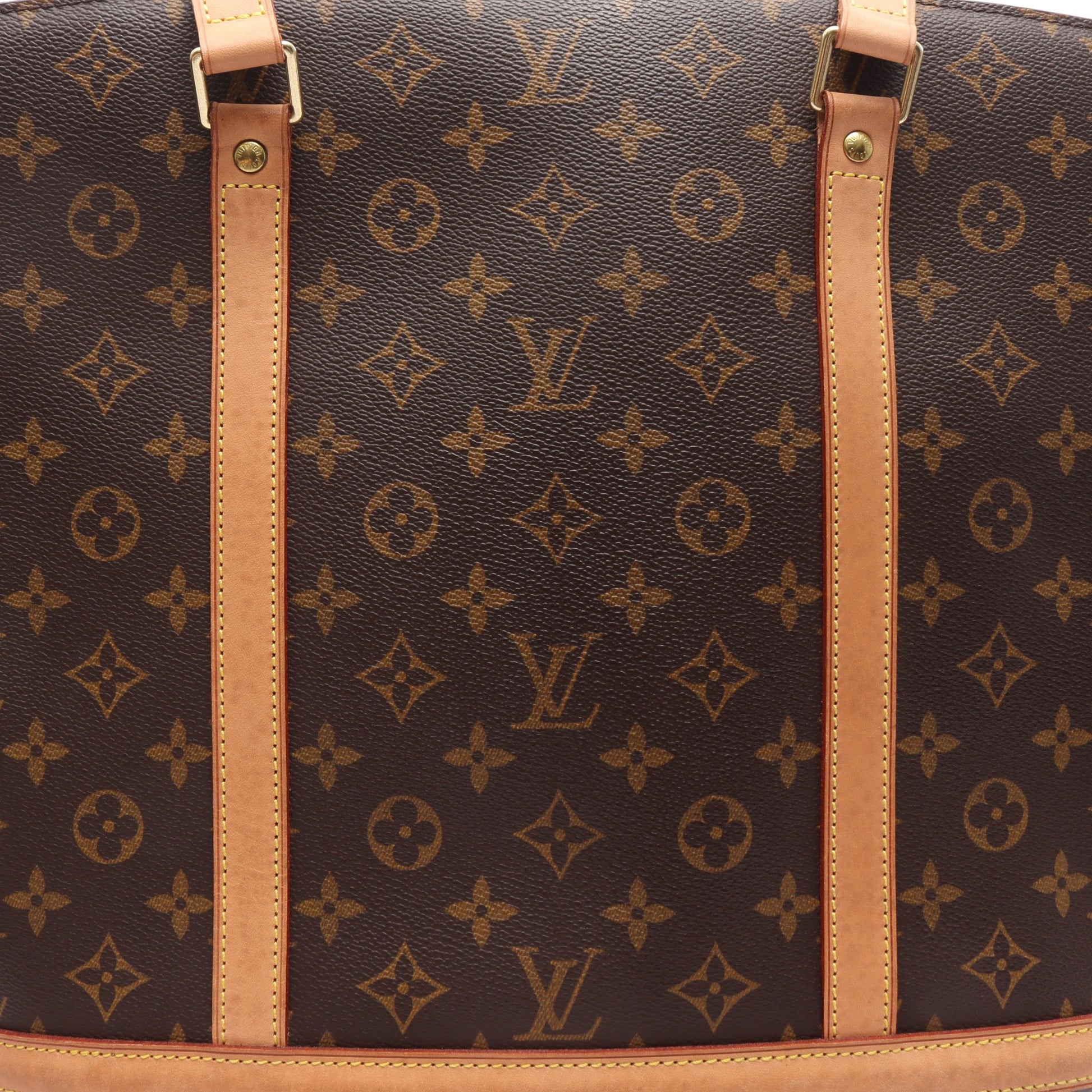 バビロン モノグラム ショルダーバッグ PVC レザー ブラウン ルイヴィトン バッグ LOUIS VUITTON