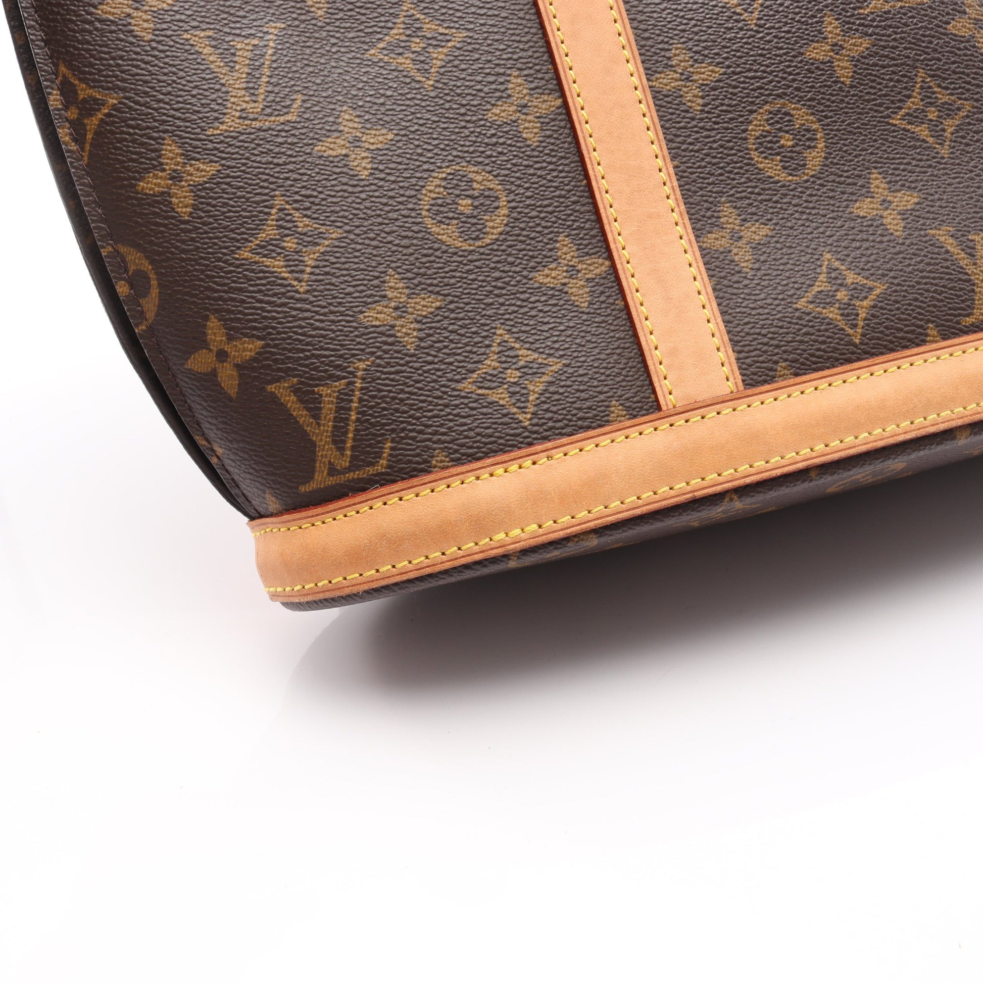 バビロン モノグラム ショルダーバッグ PVC レザー ブラウン ルイヴィトン バッグ LOUIS VUITTON