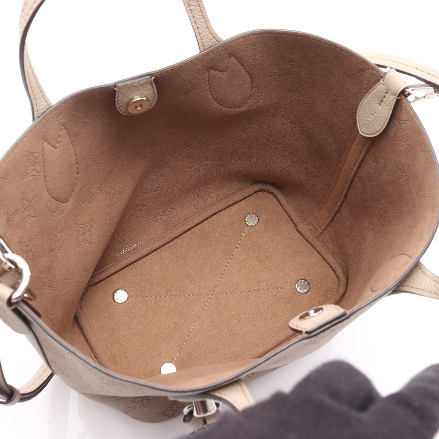 ブロッサムPM マヒナ ガレ ハンドバッグ レザー グレーベージュ 2WAY ルイヴィトン バッグ LOUIS VUITTON