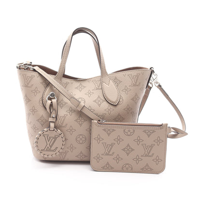 ブロッサムPM マヒナ ガレ ハンドバッグ レザー グレーベージュ 2WAY ルイヴィトン バッグ LOUIS VUITTON