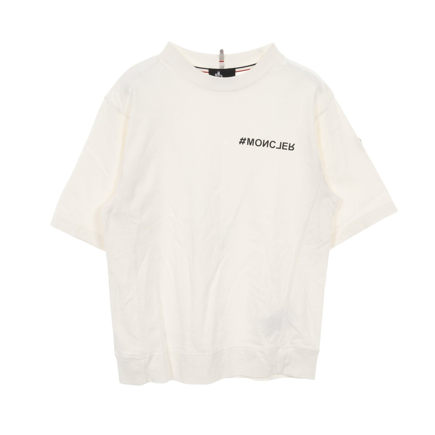 Tシャツ ロゴ コットン ホワイト モンクレールグルノーブル トップス MONCLER GRENOBLE