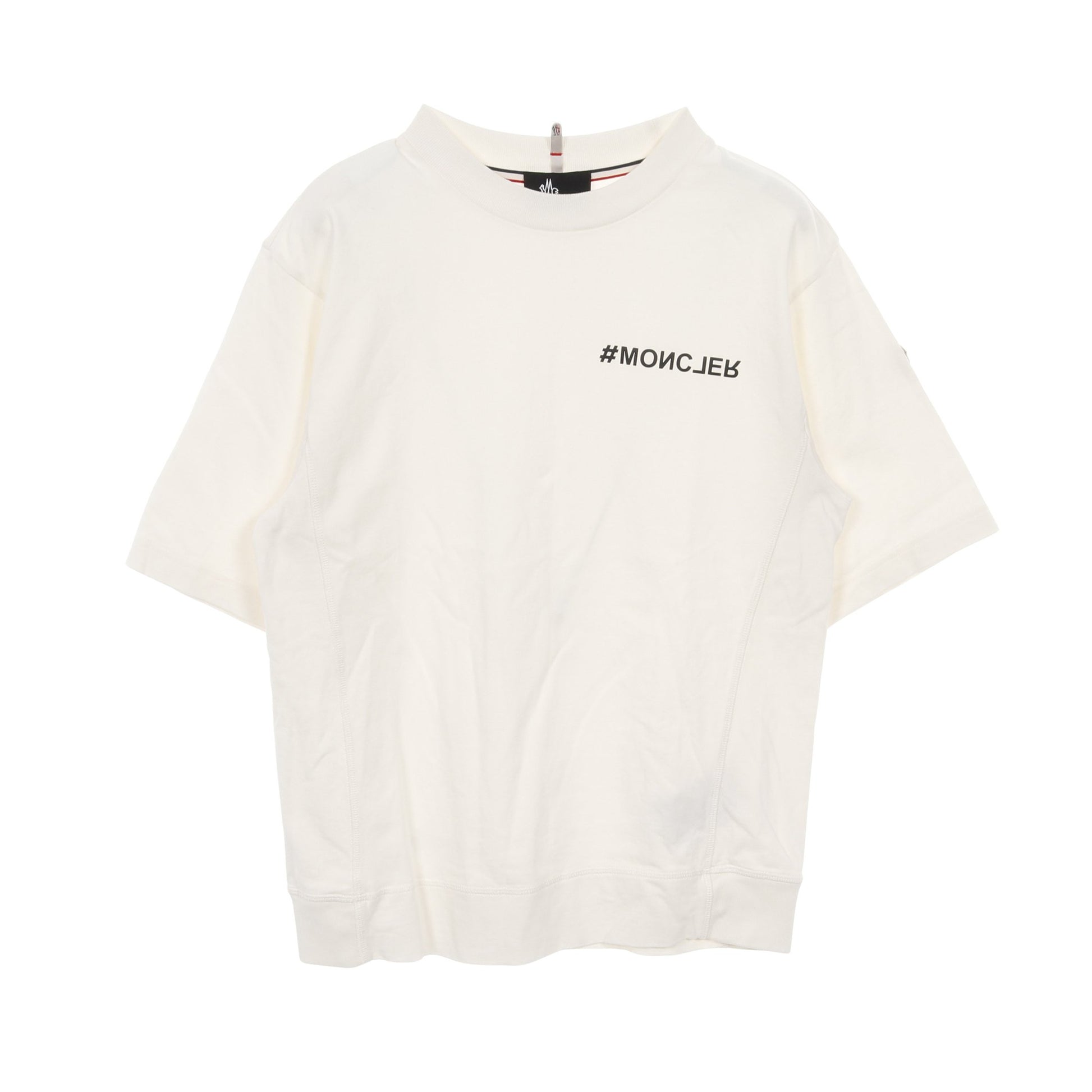 Tシャツ ロゴ コットン ホワイト モンクレールグルノーブル トップス MONCLER GRENOBLE