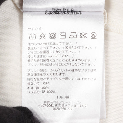 Tシャツ ロゴ コットン ホワイト モンクレールグルノーブル トップス MONCLER GRENOBLE