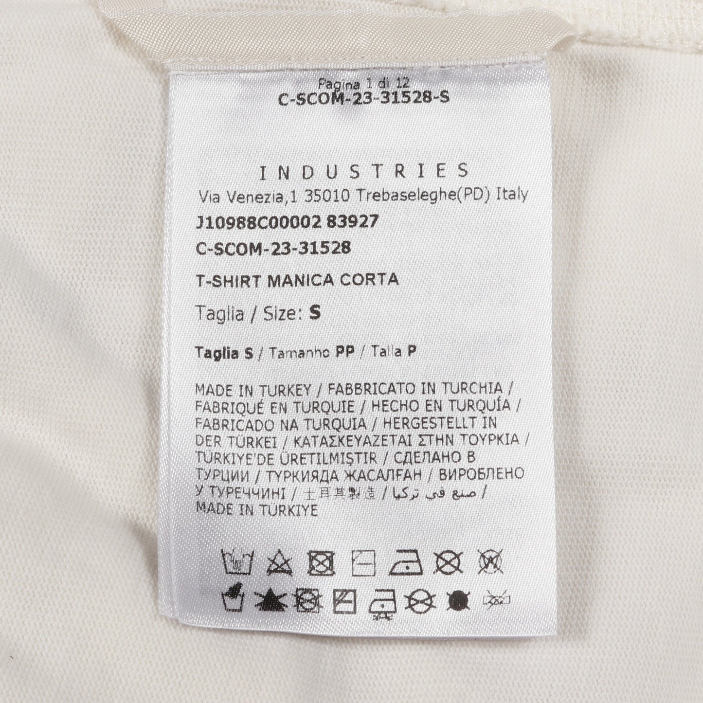 Tシャツ ロゴ コットン ホワイト モンクレールグルノーブル トップス MONCLER GRENOBLE