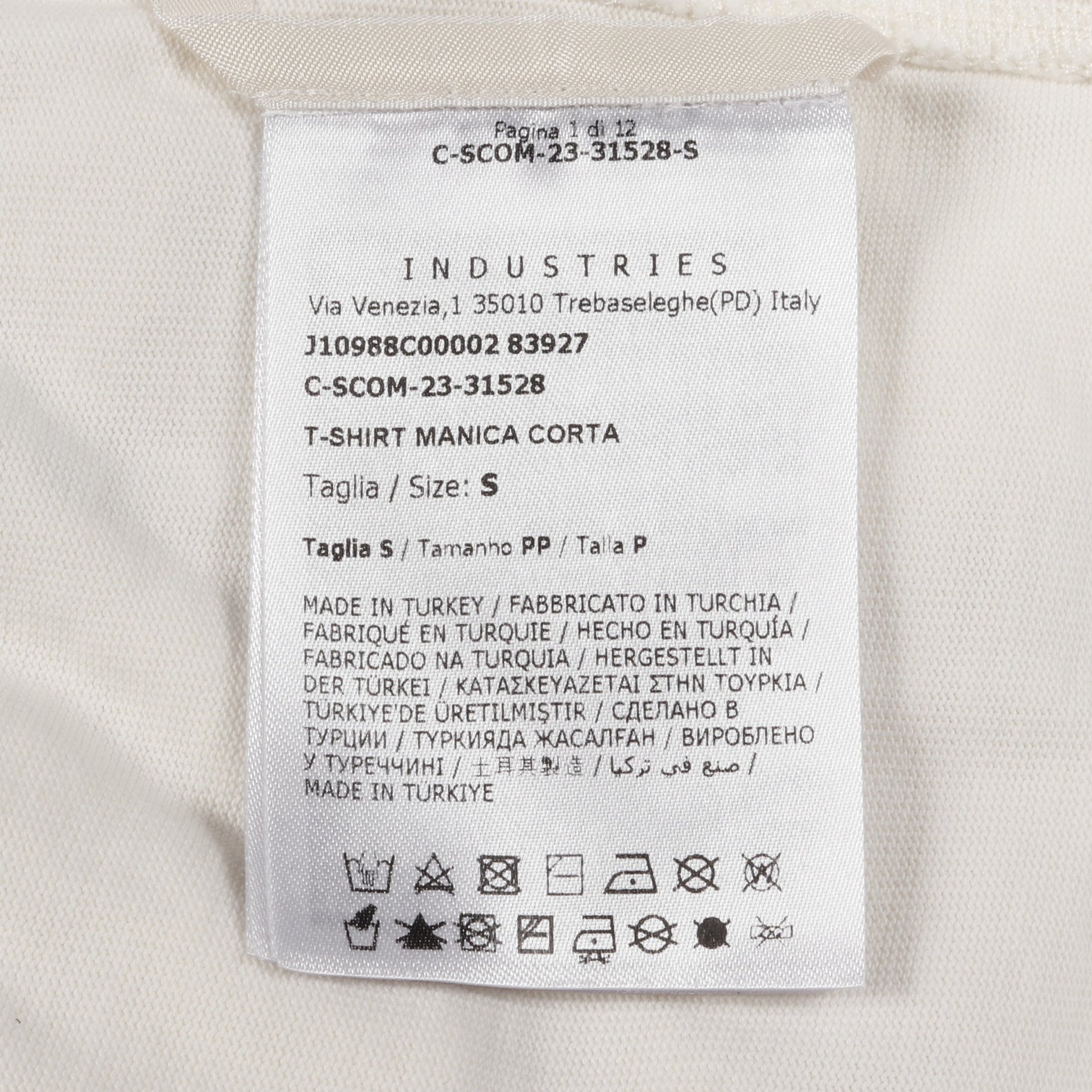Tシャツ ロゴ コットン ホワイト モンクレールグルノーブル トップス MONCLER GRENOBLE