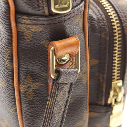 アマゾン モノグラム ショルダーバッグ PVC レザー ブラウン ルイヴィトン バッグ LOUIS VUITTON