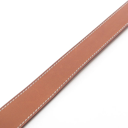 Apple Watch Hermes アップルウォッチ 42mmケース用 ドゥブルトゥール 替えベルト レザー ブラウン シルバー金具 Y刻印 エルメス 財布・小物 HERMES