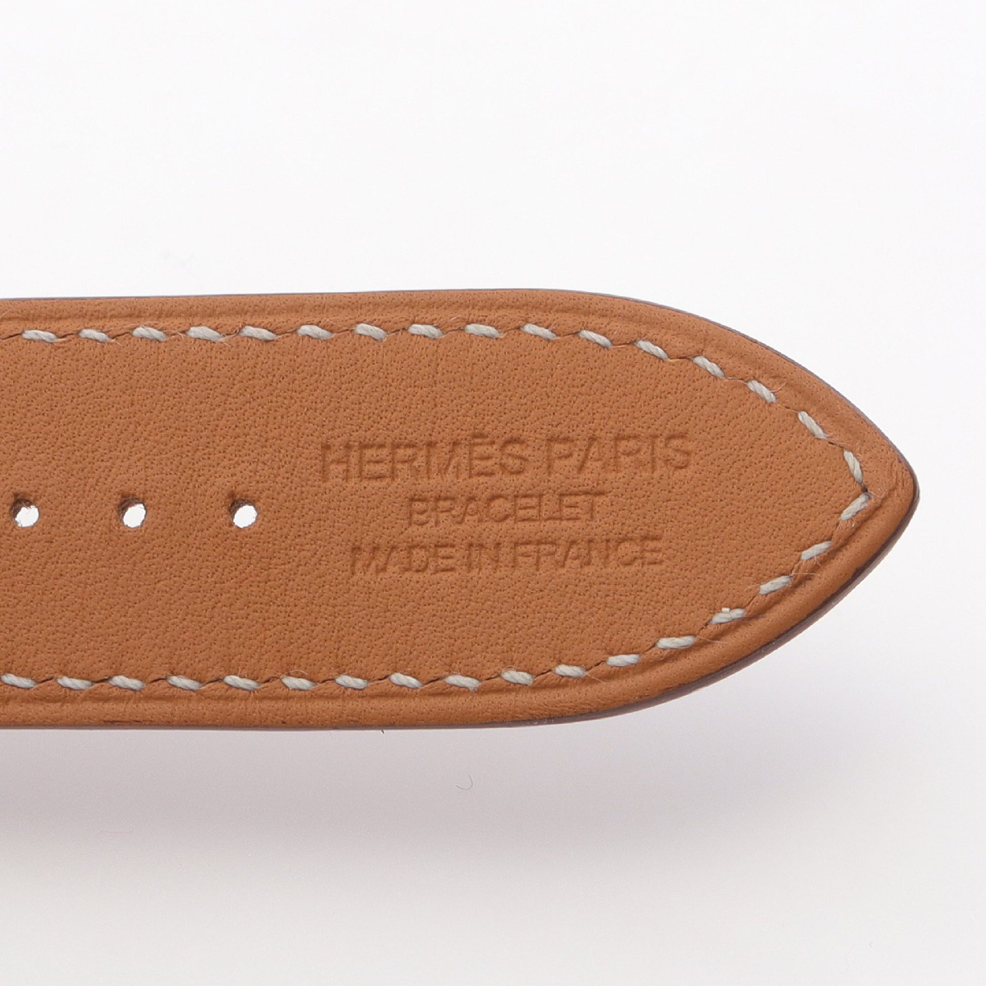 Apple Watch Hermes アップルウォッチ 42mmケース用 ドゥブルトゥール 替えベルト レザー ブラウン シルバー金具 Y刻印 エルメス 財布・小物 HERMES