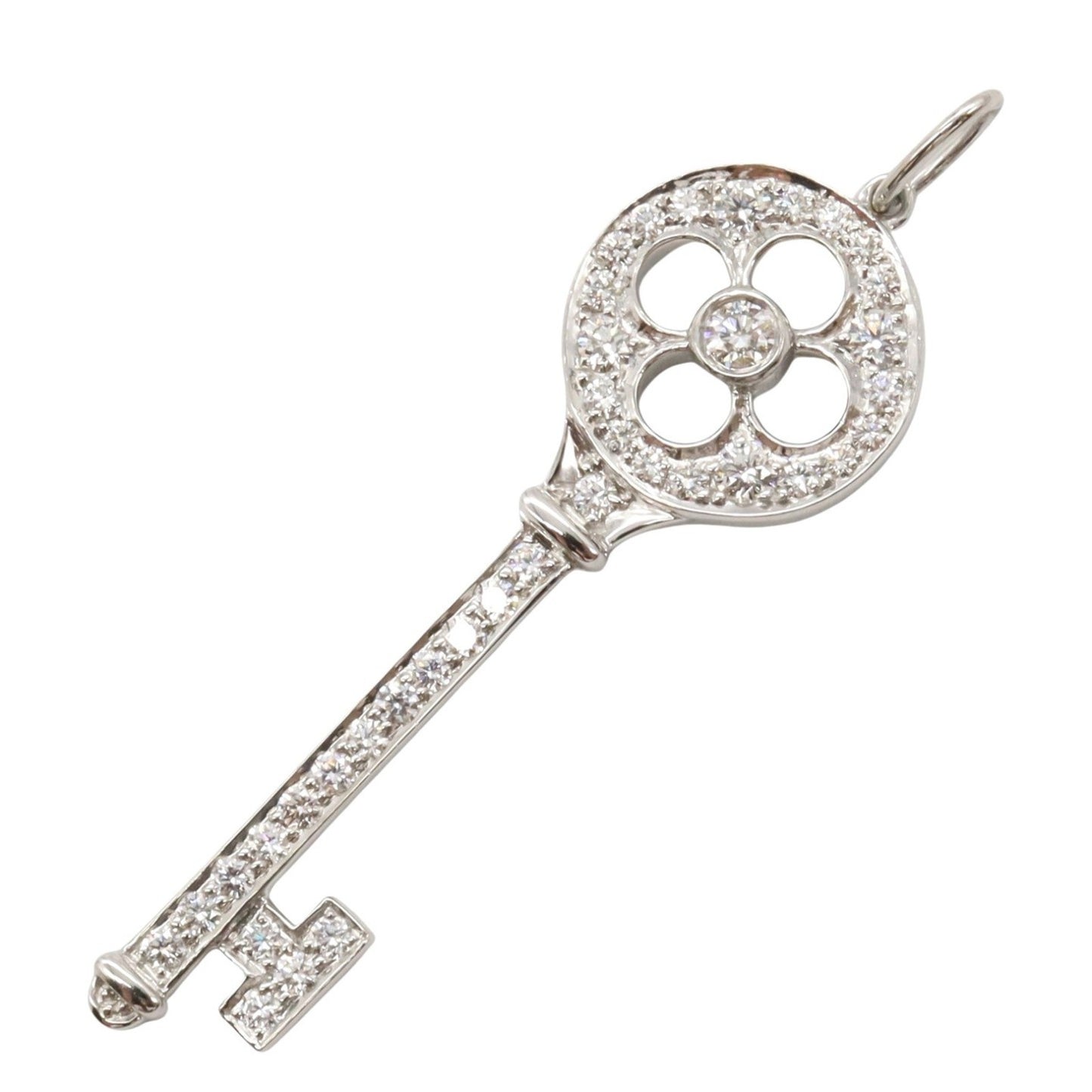 キーハート ペンダント トップ ダイヤ ペンダントトップ Pt950プラチナ ダイヤモンド クリア ティファニー アクセサリー TIFFANY & Co.