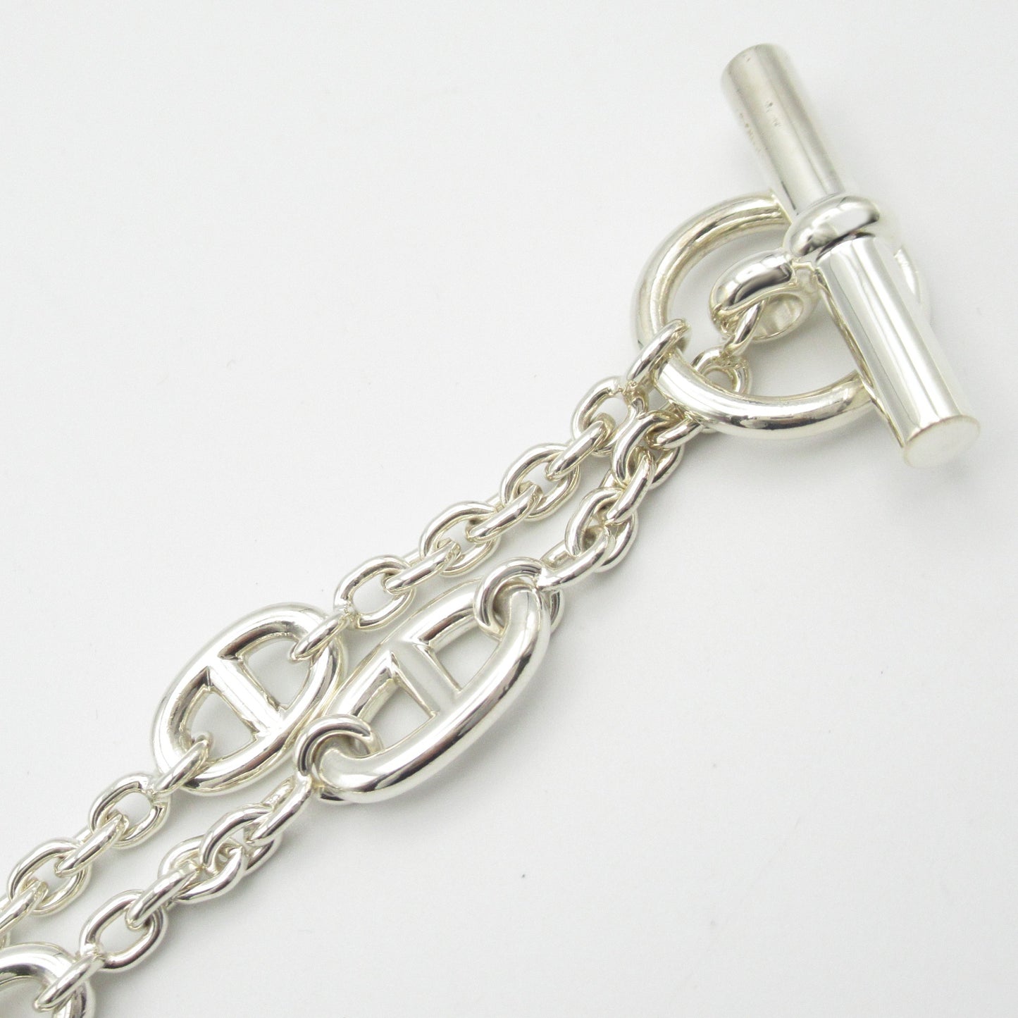 シェーヌダンクルファランドール ロングネックレス ネックレス シルバー925 シルバー エルメス アクセサリー HERMES