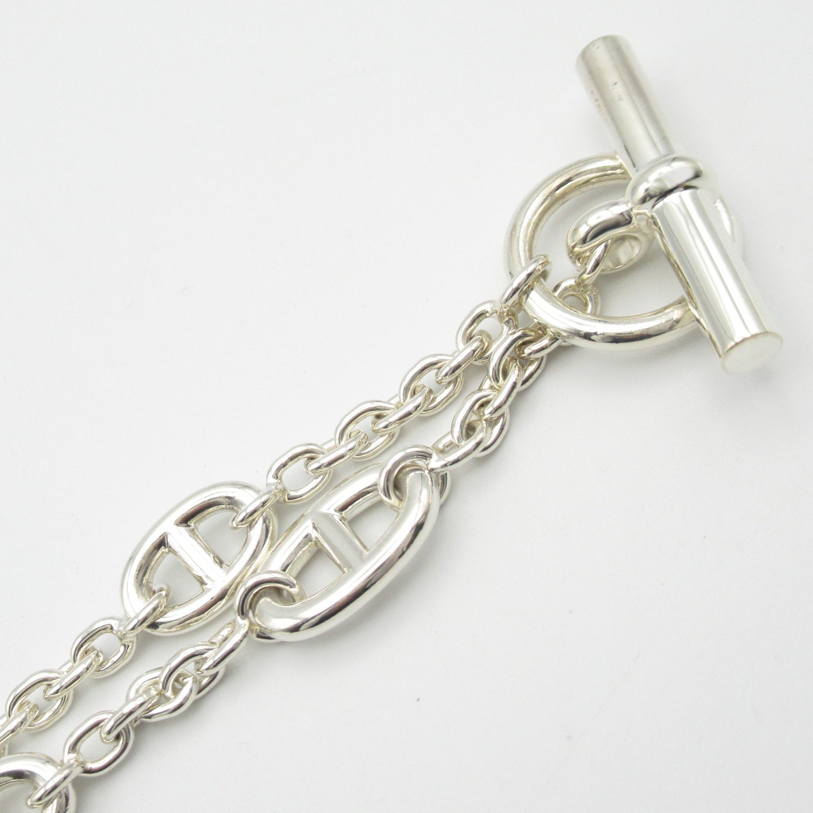 シェーヌダンクルファランドール ロングネックレス ネックレス シルバー925 シルバー エルメス アクセサリー HERMES