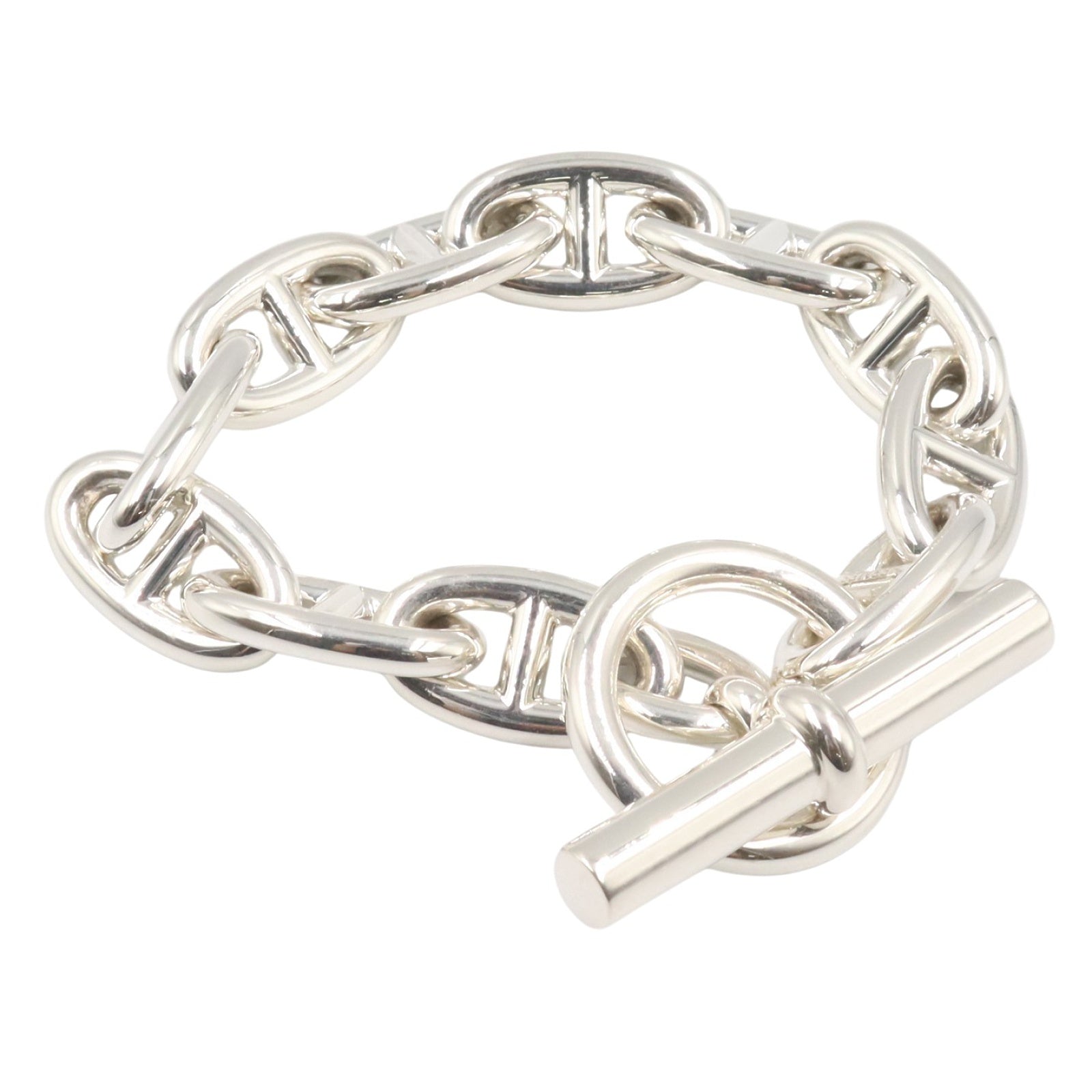 シェーヌダンクル GM ブレスレット 11コマ ブレスレット シルバー925 シルバー エルメス アクセサリー HERMES