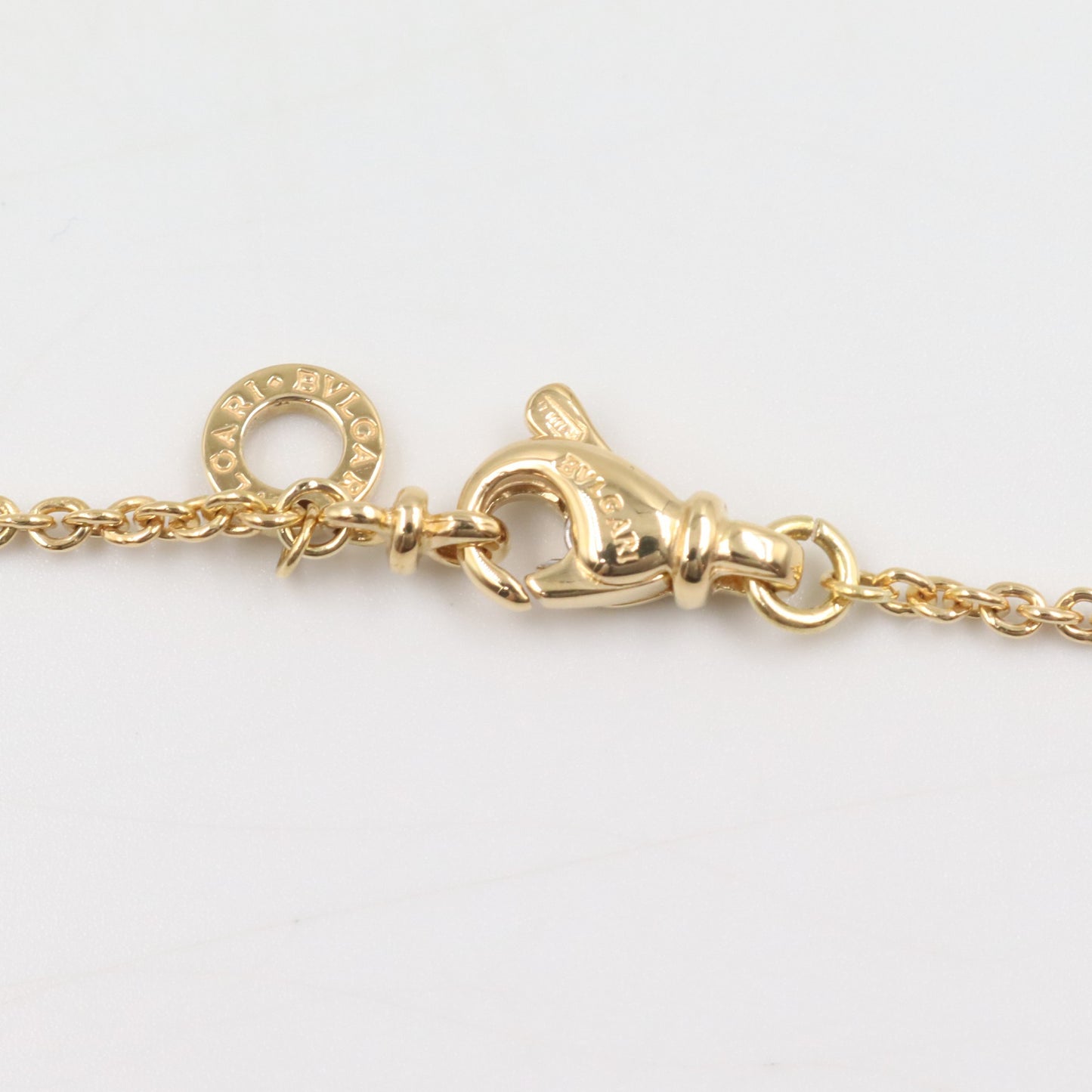 ブルガリブルガリ ダイヤ ネックレス ネックレス K18（イエローゴールド） ダイヤモンド クリア ブルガリ アクセサリー BVLGARI