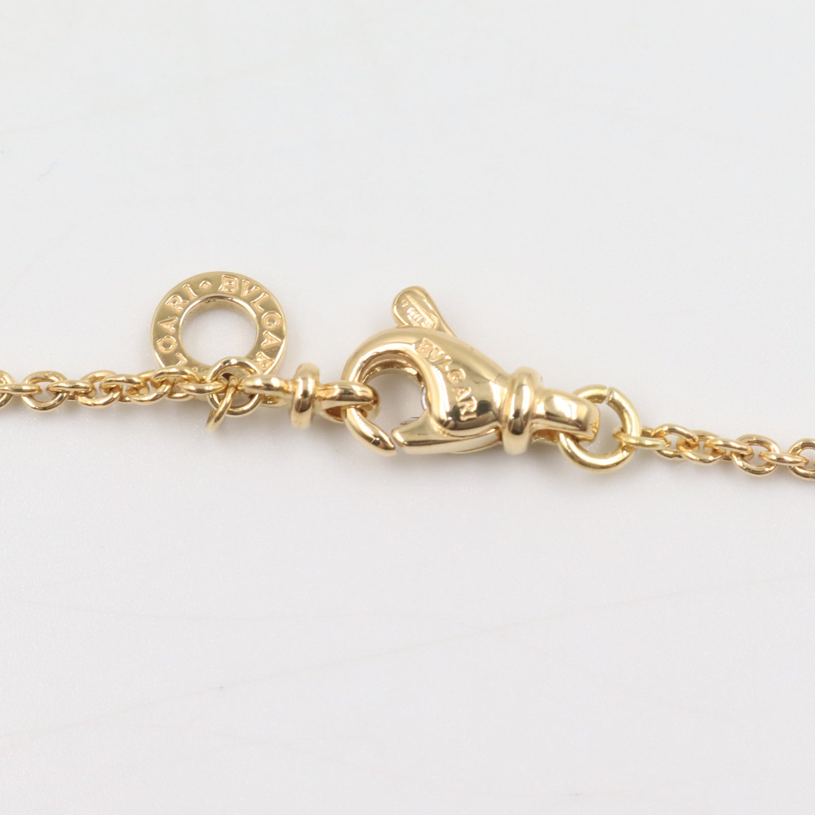 ブルガリブルガリ ダイヤ ネックレス ネックレス K18（イエローゴールド） ダイヤモンド クリア ブルガリ アクセサリー BVLGARI