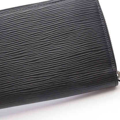 ジッピーウォレット エピ ノワール ラウンドファスナー長財布 レザー ブラック ルイヴィトン 財布・小物 LOUIS VUITTON
