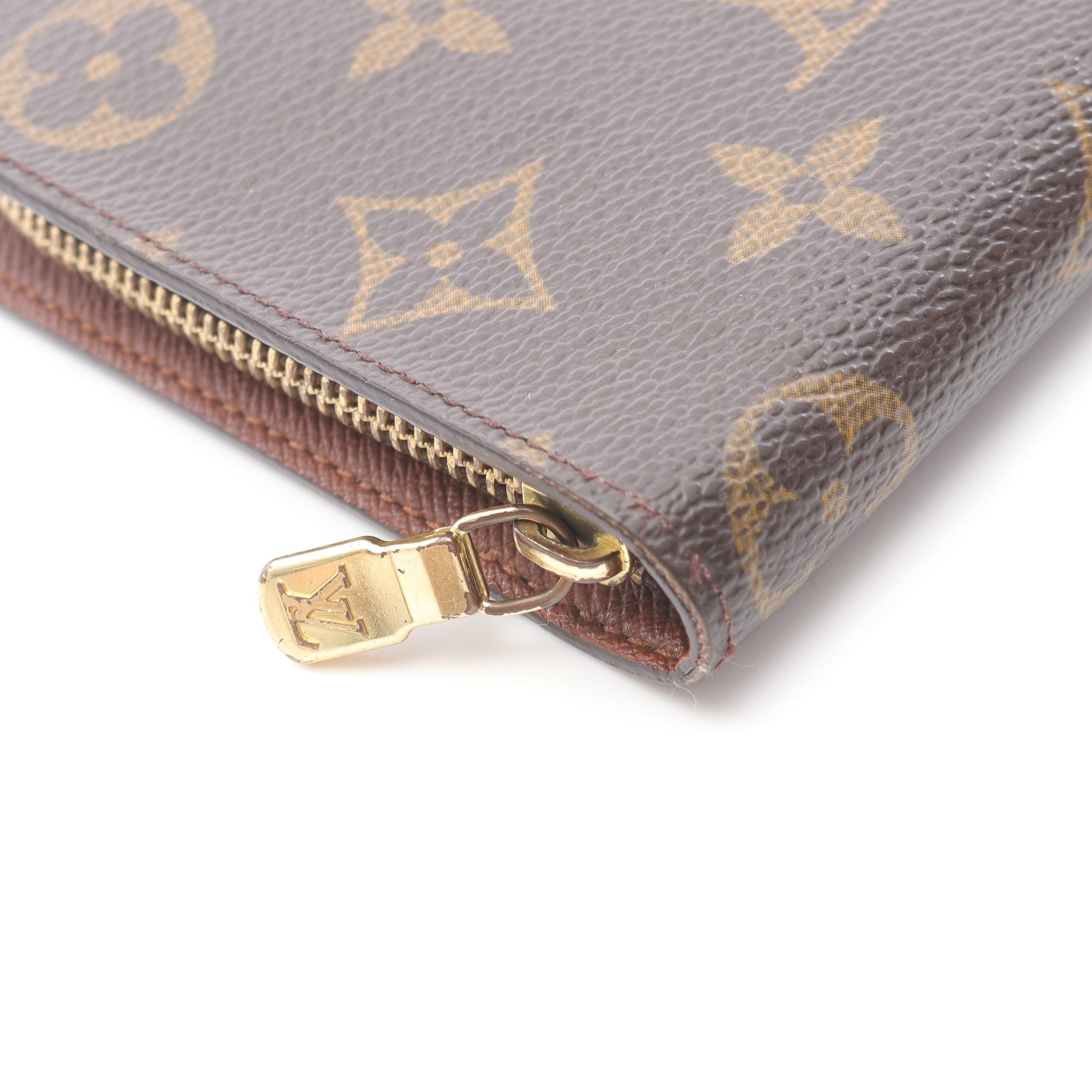 ポルトモネジップ モノグラム ラウンドファスナー長財布 PVC レザー  