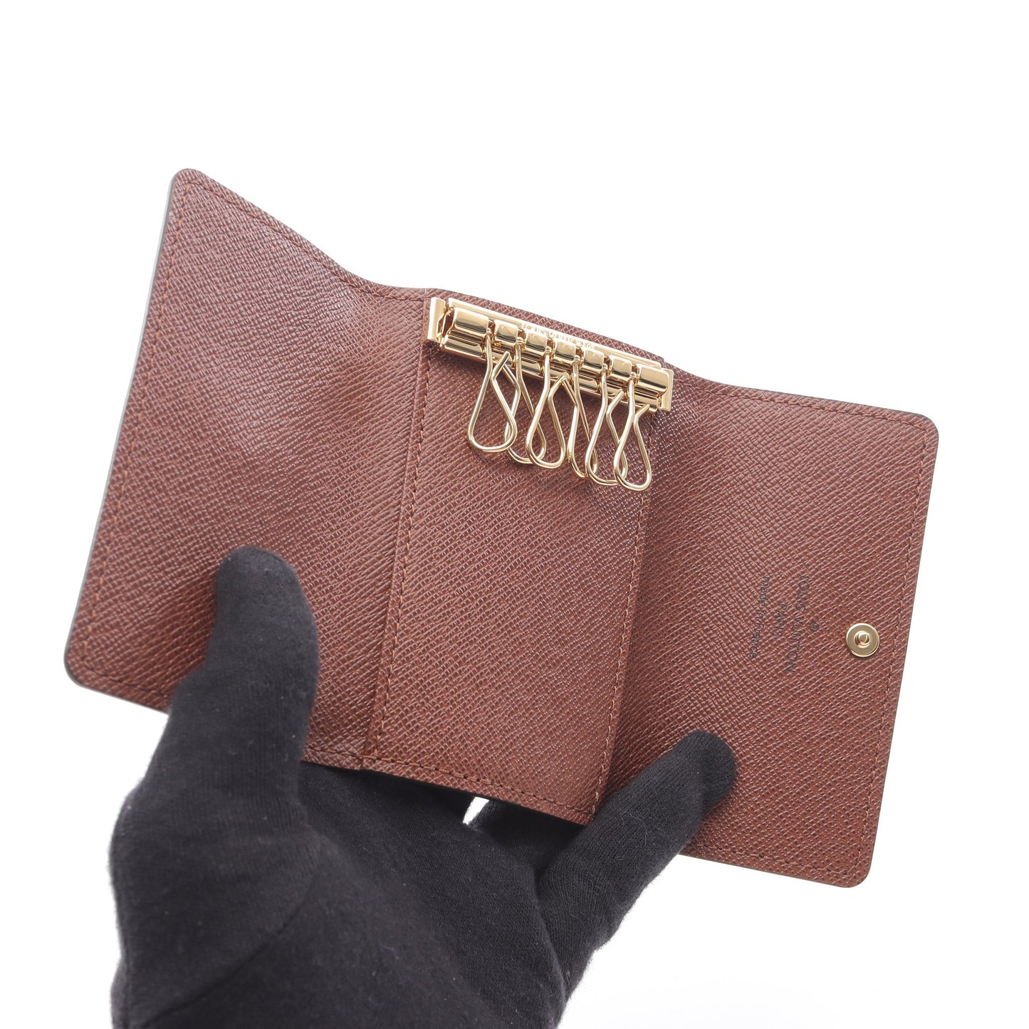 ミュルティクレ6 モノグラム 6連 キーケース PVC ブラウン ルイヴィトン 財布・小物 LOUIS VUITTON