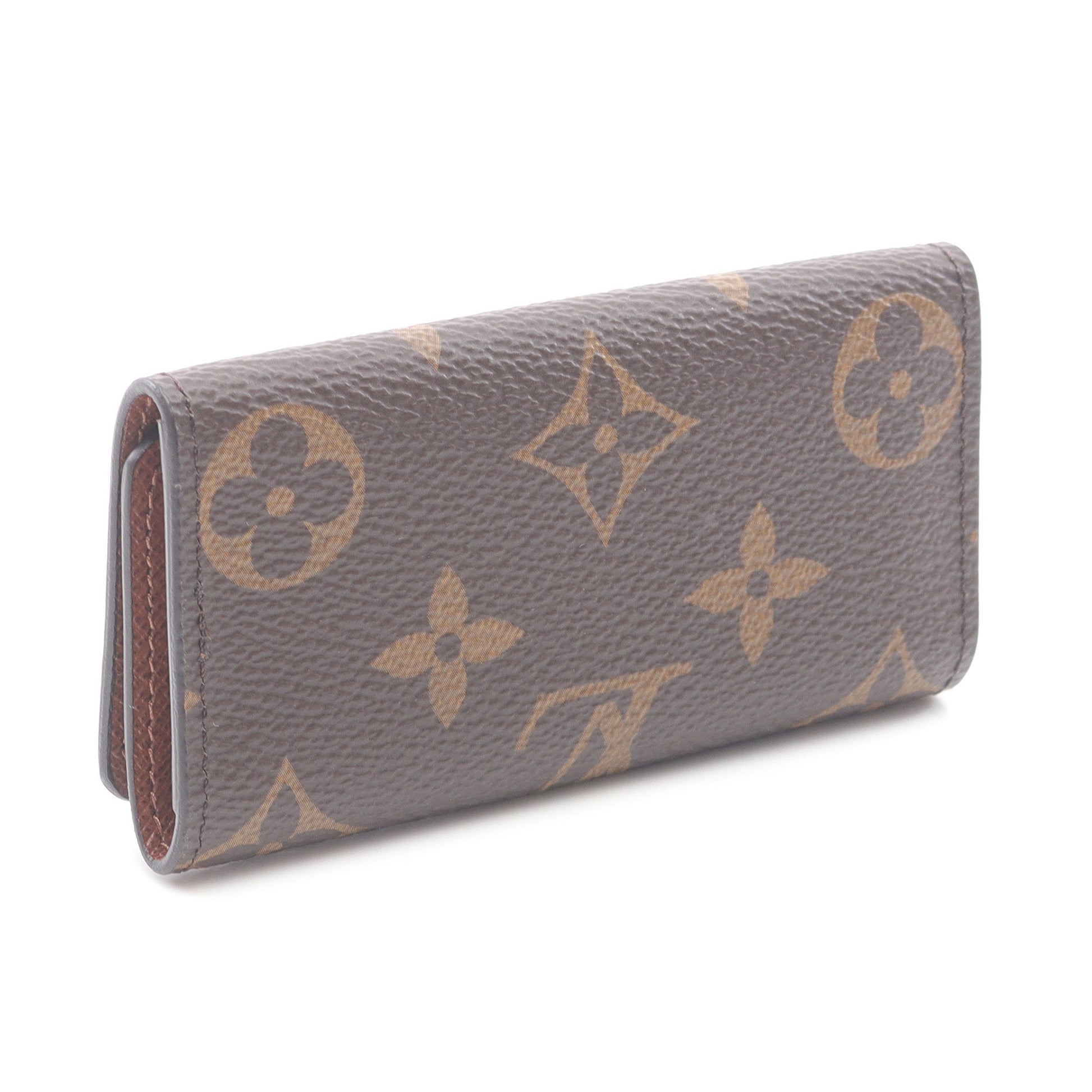 ミュルティクレ4 モノグラム 4連 キーケース PVC ブラウン ルイヴィトン 財布・小物 LOUIS VUITTON