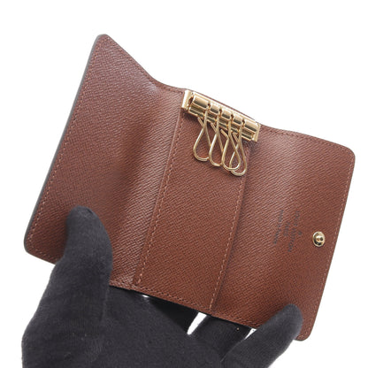 ミュルティクレ4 モノグラム 4連 キーケース PVC ブラウン ルイヴィトン 財布・小物 LOUIS VUITTON