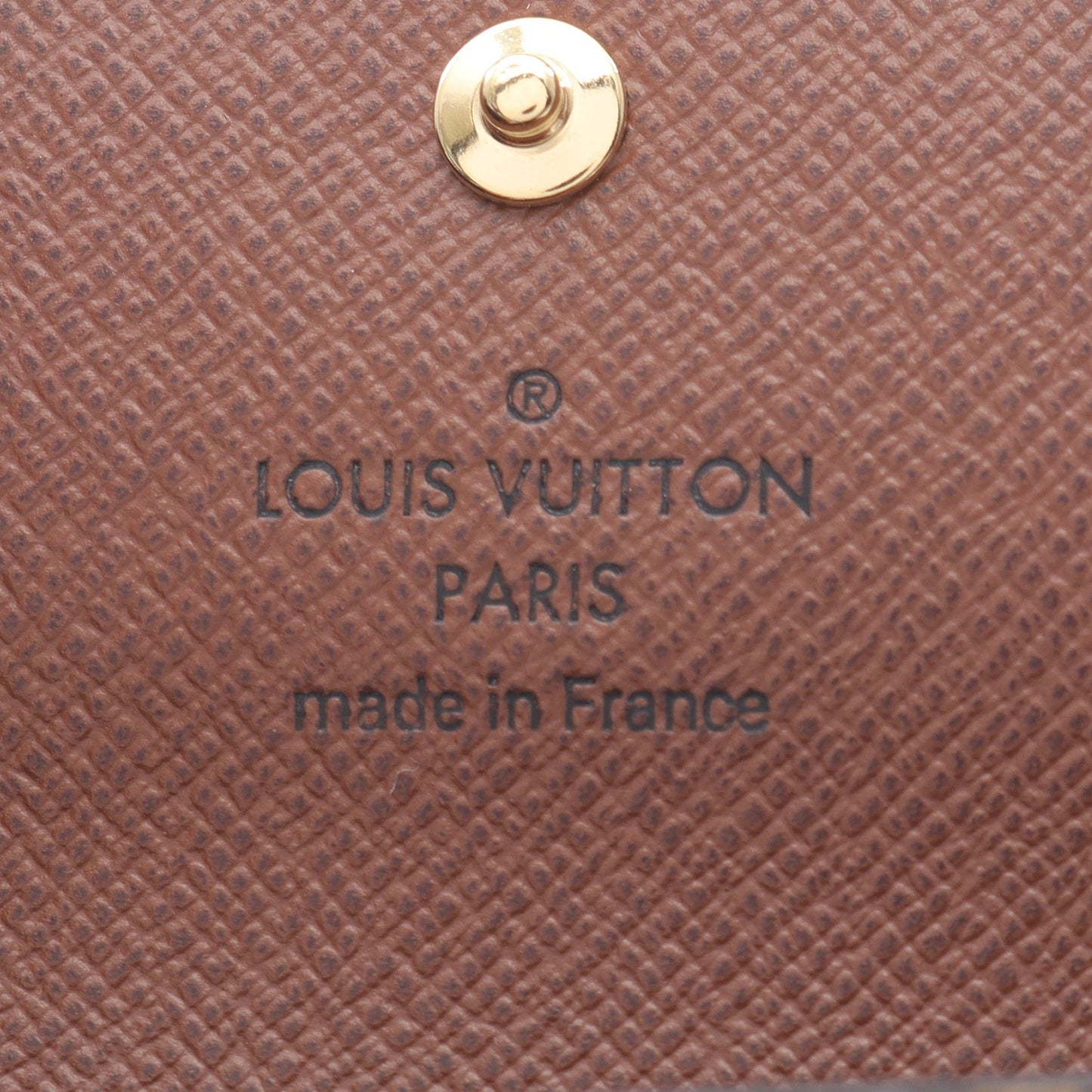 ミュルティクレ4 モノグラム 4連 キーケース PVC ブラウン ルイヴィトン 財布・小物 LOUIS VUITTON