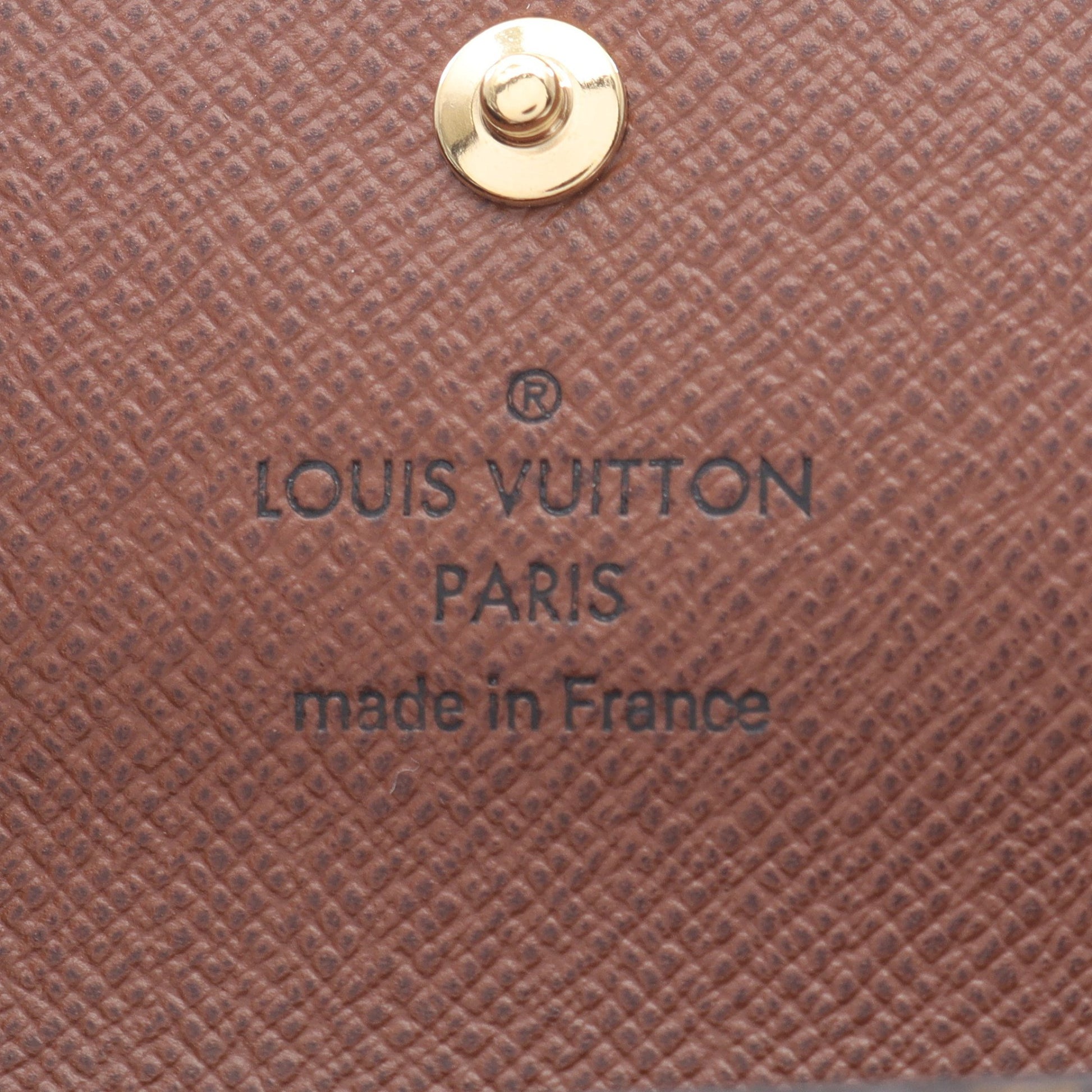 ミュルティクレ4 モノグラム 4連 キーケース PVC ブラウン ルイヴィトン 財布・小物 LOUIS VUITTON