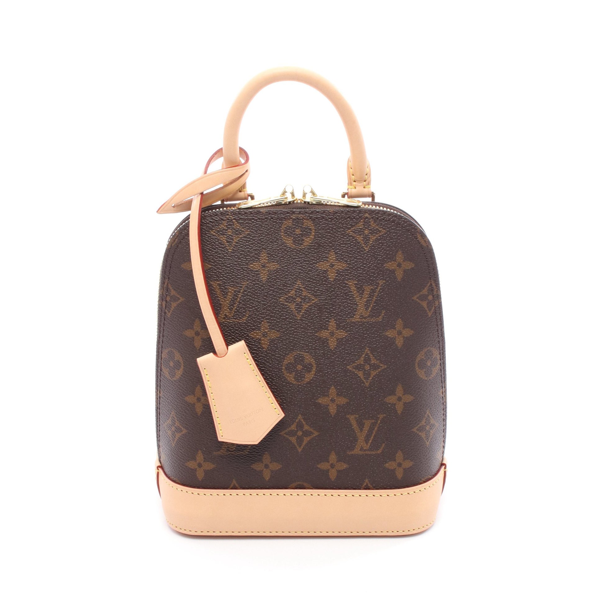 アルマ バックパック モノグラム リュックサック PVC レザー ブラウン ルイヴィトン バッグ LOUIS VUITTON