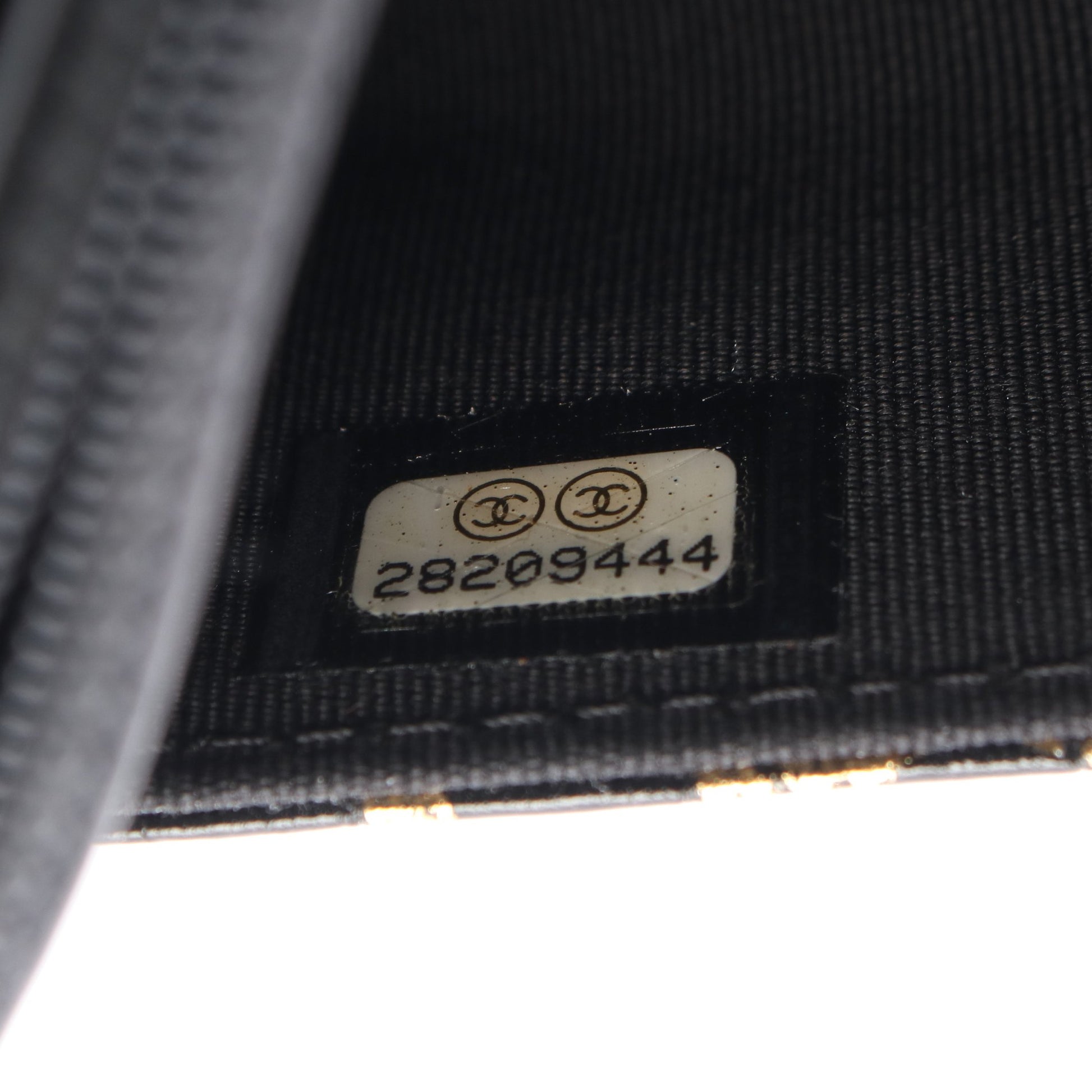 2.55 チェーンショルダーバッグ レザー ブラック ゴールド ゴールド金具 クロコ型押し シャネル バッグ CHANEL