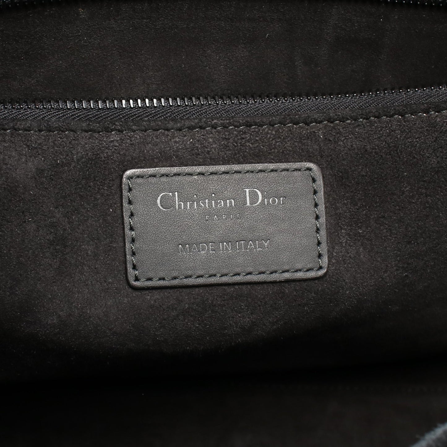レディディオール ラージ カナージュ ハンドバッグ レザー ブラック クリスチャンディオール バッグ Christian Dior