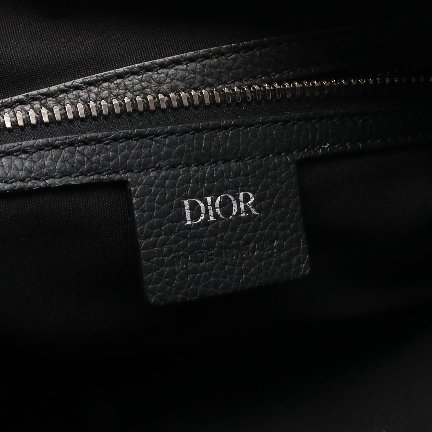 SADDLE サドル オブリーク ボディバッグ キャンバス レザー ネイビー クリスチャンディオール バッグ Christian Dior