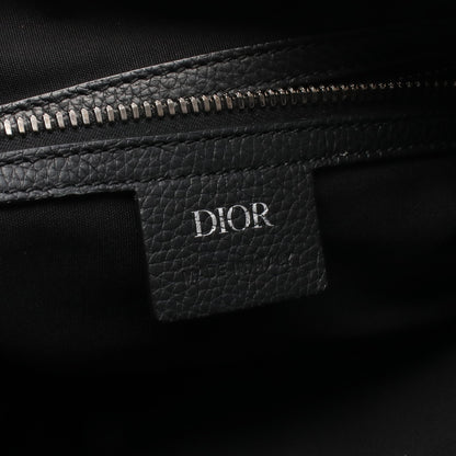 SADDLE サドル オブリーク ボディバッグ キャンバス レザー ネイビー クリスチャンディオール バッグ Christian Dior