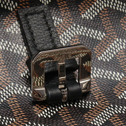 カペシアンMM ショルダーバッグ コーティングキャンバス レザー ブラック マルチカラー ゴヤール バッグ GOYARD