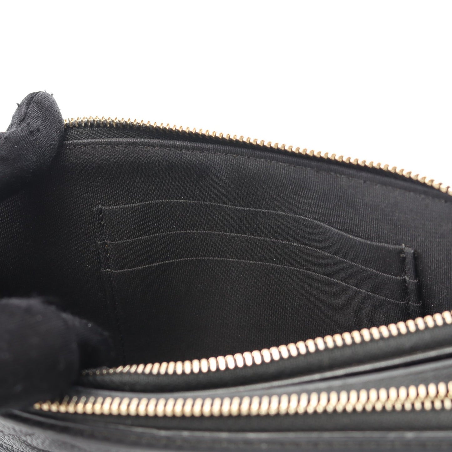 CCフィリグリー マトラッセ ショルダーウォレット キャビアスキン ブラック ゴールド金具 シャネル バッグ CHANEL