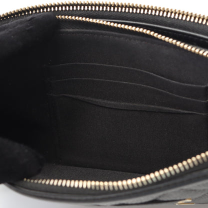 CCフィリグリー マトラッセ ショルダーウォレット キャビアスキン ブラック ゴールド金具 シャネル バッグ CHANEL
