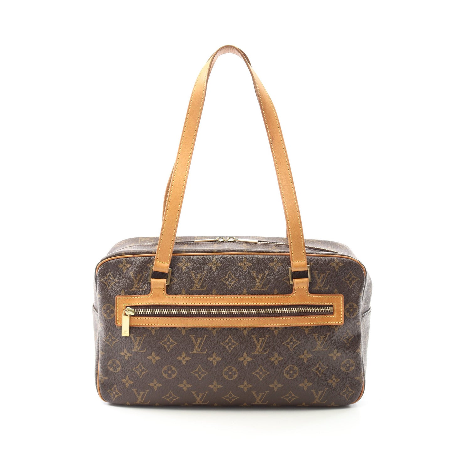 シテGM モノグラム ショルダーバッグ PVC レザー ブラウン ルイヴィトン バッグ LOUIS VUITTON