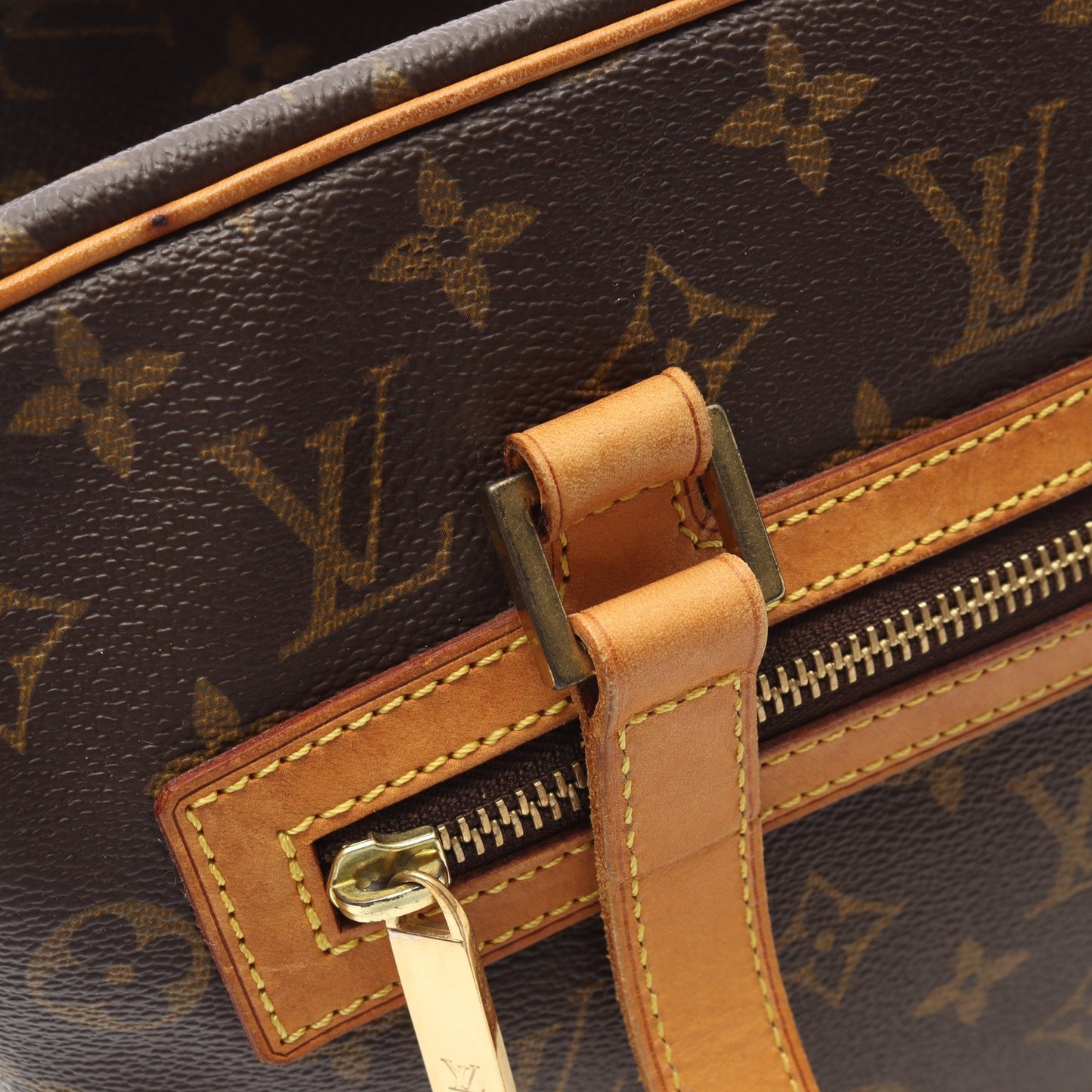 シテGM モノグラム ショルダーバッグ PVC レザー ブラウン ルイヴィトン バッグ LOUIS VUITTON
