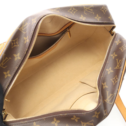シテGM モノグラム ショルダーバッグ PVC レザー ブラウン ルイヴィトン バッグ LOUIS VUITTON