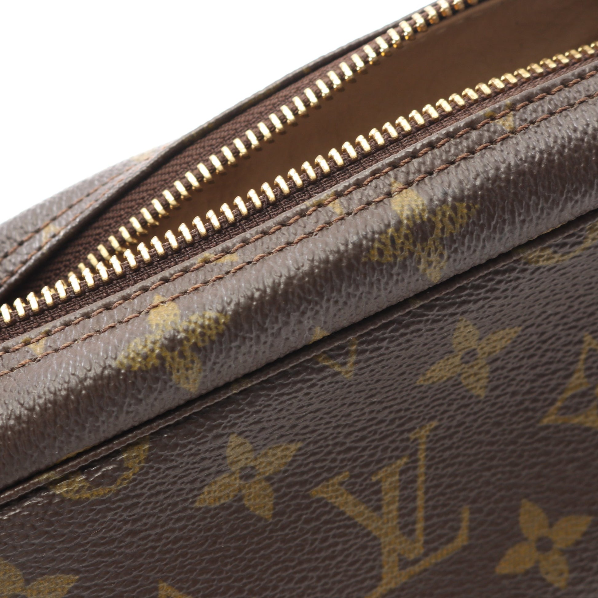 トゥルース トワレット23 モノグラム コスメポーチ PVC ブラウン ルイヴィトン 財布・小物 LOUIS VUITTON
